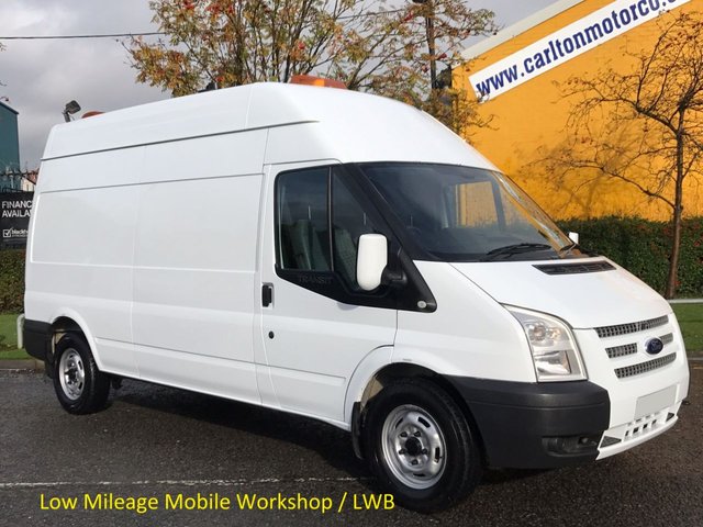 2013 13 Ford Transit 2.2 350 Lwb High Roof [ Mobile Workshop A/con Navigation ] Van Rwd Printout Free UK Delivery 