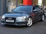 USED 2013 63 AUDI A6 AVANT 2.0 TDI S LINE 5d 177 S/S SAT NAV, BLUETOOTH PHONE & MUSIC STREAMING, DAB RADIO, LED XENON LIGHTS, 8 INCH TWIN 5 SPOKE ALLOYS, ELECTRIC TAILGATE, FRONT & REAR PARKING SENSORS WITH DISPLAY, PRIVACY GLASS, FULL BLACK LEATHER, CRUISE CONTROL, AUTO HILL HOLD, LIGHT & RAIN SENSORS WITH AUTO DIMMING REAR VIEW MIRROR, 1 OWNER FROM NEW, FULL AUDI SERVICE HISTORY