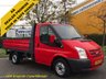 USED 2013 62 FORD TRANSIT 2.2 T300 Swb Dropside SRW Ex Lease History Free UK Delivery 