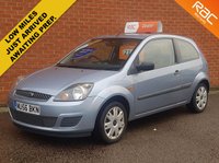 USED 2006 56 FORD FIESTA 1.2 STYLE 16V 3d  LOW MILES FULL 12 MONTHS MOT