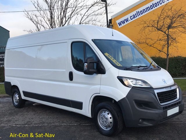 2015 15 Peugeot Boxer 2.2 HDI 335 L3H2 PROFESSIONAL [ A/C + NAV ] Van Ex Lease Free UK Delivery