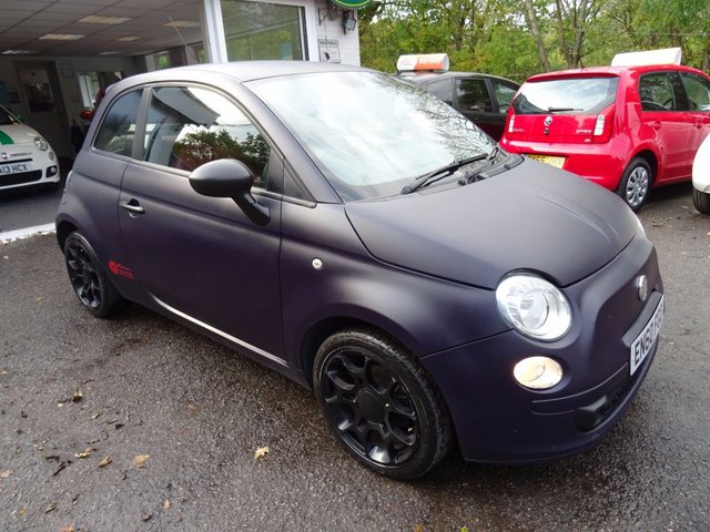 2011 60 Fiat 500 1.2 MATT BLACK 3d 69 BHP