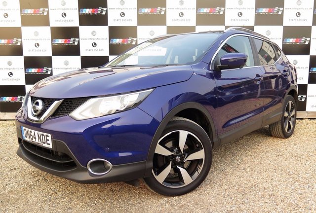 2014 64 Nissan Qashqai 1.2 N-TEC PLUS DIG-T 5d 113 BHP