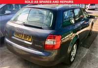 USED 2003 03 AUDI A4 1.9 AVANT TDI SE 5d 129 BHP IN AS A PART EXCHANGE//DRIVES WELL//SOLD AS 'SPARES AND REPAIRS' ,,,,,,,,,''PART EXCHANGE TO CLEAR''',,,,,,,,,,