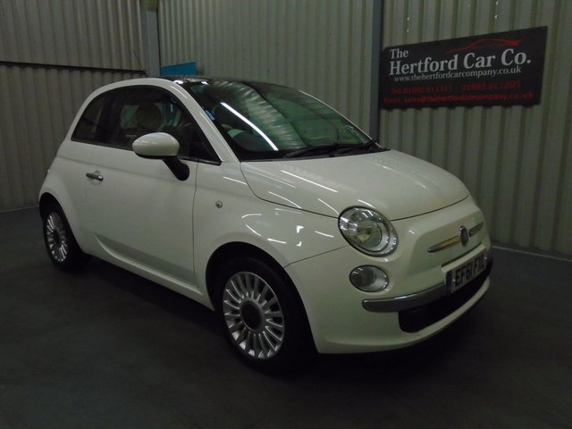 2011 61 Fiat 500 1.2 LOUNGE 3d 69 BHP