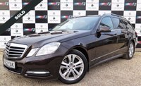 USED 2012 62 MERCEDES-BENZ E CLASS 3.0 E350 CDI BLUEEFFICIENCY S/S AVANTGARDE 5d AUTO 265 BHP Nappa Leather Harman Kardon Rev Cam