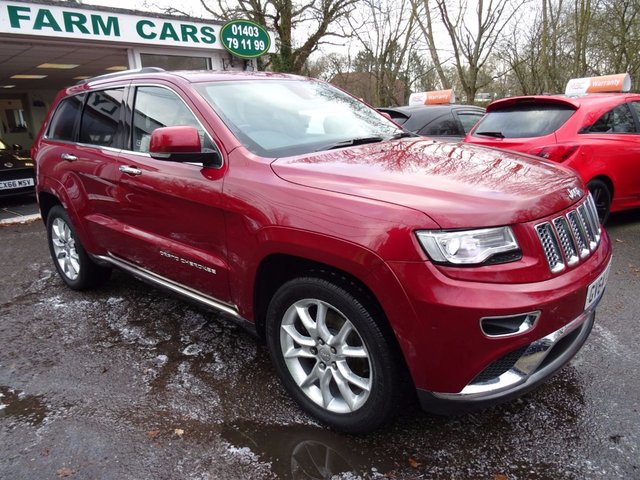 2014 64 Jeep Grand Cherokee 3.0 V6 CRD SUMMIT 5d AUTOMATIC 247 BHP FOUR WHEEL DRIVE