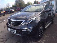 USED 2011 61 KIA SPORTAGE 2.0 KX-3 SAT NAV 5d 160 BHP **LEATHER* SAT-NAV * PAN ROOF**