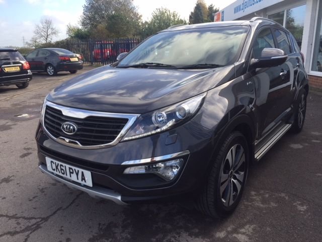2011 61 Kia Sportage 2.0 KX-3 SAT NAV 5d 160 BHP