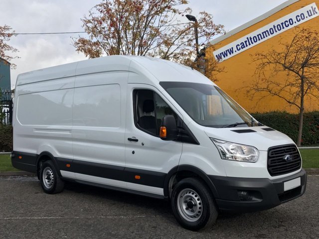 2014 64 Ford Transit  350e TDCi 125ps L4 H3 Lwb High Roof Jumbo Van Rwd Ex Lease Service Printout Free UK Delivery
