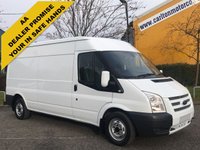 USED 2013 13 FORD TRANSIT 100 T300 L3 Lwb [ Sat Nav+ Air Con ] H2 Van 2.2 TDCi Fwd Fsh Delivery T,B,A  # OUR LIBRARY PHOTO OF ITS TWIN #