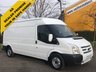 USED 2013 13 FORD TRANSIT 100 T300 L3 Lwb [ Sat Nav+ Air Con ] H2 Van 2.2 TDCi Fwd Fsh Delivery T,B,A  # OUR LIBRARY PHOTO OF ITS TWIN #