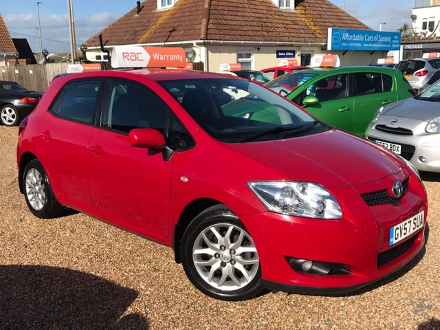 2007 57 Toyota Auris 1.6 TR VVT-I 5d 122 BHP