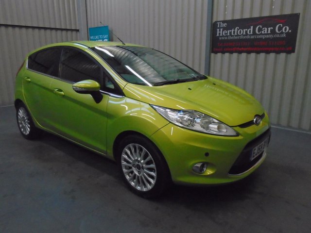 2009 59 Ford Fiesta 1.4 TITANIUM 5d AUTO 96 BHP