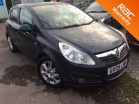 USED 2009 09 VAUXHALL CORSA 1.4 DESIGN 16V TWINPORT 5d 90 BHP ECONOMICAL LOW MILEAGE 5 DOOR HATCHBACK