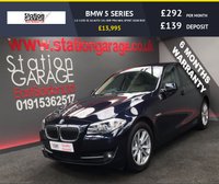 USED 2013 13 BMW 5 SERIES 2.0 520D SE 4d AUTO 181 BHP PRO NAV, SPORT GEAR BOX 