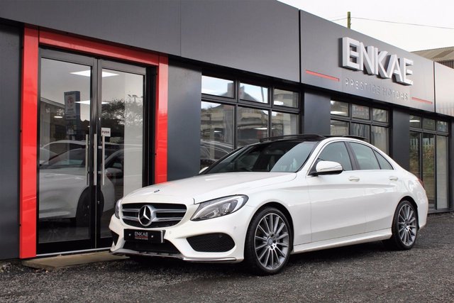 2015 15 Mercedes-Benz C Class 2.1 C220 BLUETEC AMG LINE PREMIUM 4d 170 BHP