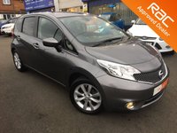 USED 2014 64 NISSAN NOTE 1.2 ACENTA PREMIUM DIG-S 5d AUTO 98 BHP ** RAC BUYSURE INSPECTED **