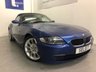 USED 2007 57 BMW Z4 2.0 Z4 SPORT ROADSTER 2d 148 BHP Superb example in Montego blue metallic with black leather-VERY LOW MILEAGE ONLY 34,000 Miles,service history-just serviced,18"alloys,black electric roof,traction control-MUST BE VIEWED