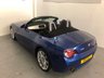 USED 2007 57 BMW Z4 2.0 Z4 SPORT ROADSTER 2d 148 BHP Superb example in Montego blue metallic with black leather-VERY LOW MILEAGE ONLY 34,000 Miles,service history-just serviced,18"alloys,black electric roof,traction control-MUST BE VIEWED