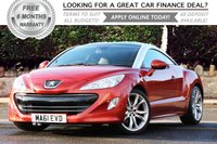 USED 2011 61 PEUGEOT RCZ 2.0 HDI GT 2d 163 BHP +++ FREE 6 months Autoguard Warranty included in screen price +++