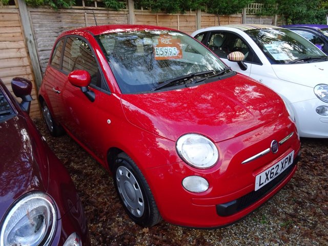 2012 62 Fiat 500 1.2 POP DUALOGIC 3d AUTOMATIC 69 BHP