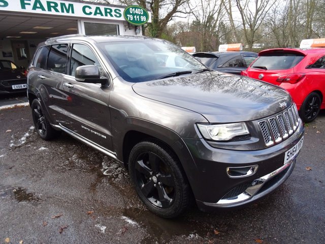 2014 64 Jeep Grand Cherokee 3.0 V6 CRD SUMMIT 5d AUTOMATIC 247 BHP
