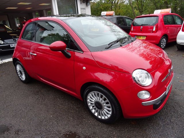 2014 14 Fiat 500 1.2 LOUNGE 3d 69 BHP