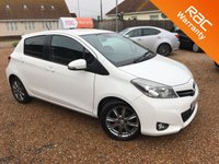 USED 2011 61 TOYOTA YARIS 1.3 VVT-I SR 5d AUTO 98 BHP Rare AUTOMATIC in the best colour with Sat Nav, Reverse Camera, Half Leather, Alloys etc