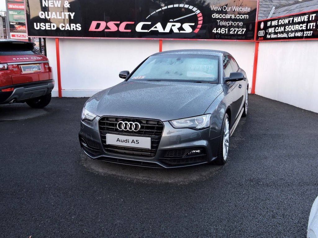 USED 2015 AUDI A5 2.0 TDI S LINE BLACK EDITION PLUS 2d AUTO 177 BHP BLACK EDITION PLUS!!