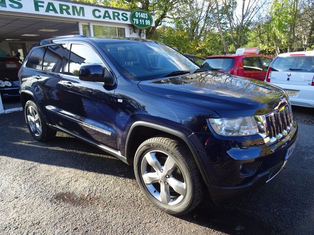 2012 62 Jeep Grand Cherokee 3.0 V6 CRD OVERLAND 5d AUTOMATIC 237 BHP