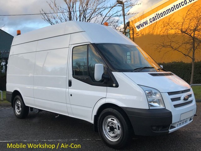2010 10 Ford Transit 2.4 140 T350 Lwb High roof [ Mobile Workshop 110v Generator ] Van XBG