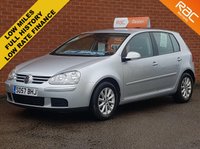 USED 2007 57 VOLKSWAGEN GOLF 1.6 MATCH FSI 5d AUTO 114 BHP FULL SERVICE HISTORY 11 STAMPS