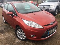 USED 2008 58 FORD FIESTA 1.4 ZETEC TDCI 5d 68 BHP ECONOMICAL PRACTICAL 5 DOOR HATCHBACK
