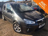 USED 2009 09 FORD C-MAX 1.8 ZETEC 5d 116 BHP ECONOMICAL SPACIOUS FAMILY 5 DOOR HATCHBACK