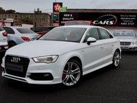 USED 2014 64 AUDI A3 1.6 TDI S LINE 4dr 109 BHP FREE ROAD TAX FOR LIFE!