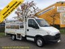 USED 2012 62 IVECO-FORD DAILY  35S13 Mwb Dropside+ Tail-Lift Alloy body Low mileage Low Entry Dropwell Low Rate Finance + Free UK Delivery 