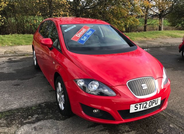 2012 12 Seat Leon 1.6 CR TDI ECOMOTIVE SE COPA 5d 103 BHP
