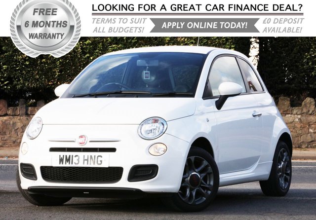 2013 13 Fiat 500 1.2 S 3d 69 BHP