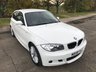 USED 2008 08 BMW 1 SERIES 2.0 120D M SPORT 3d 175 BHP 18" ALLOYS, SPORTS SEATS, A/C