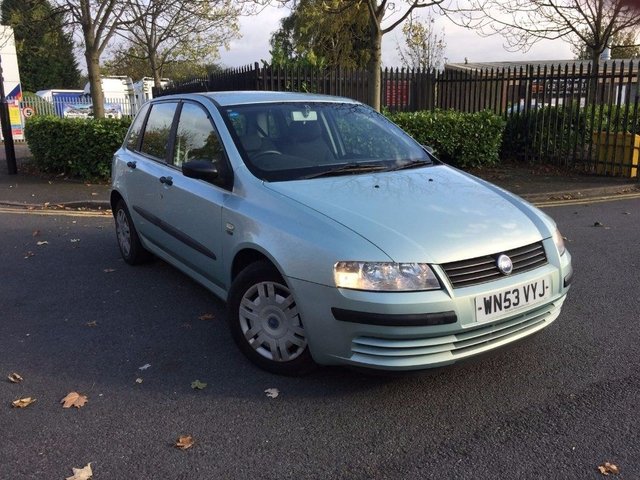 2003 53 Fiat Stilo 1.6 ACTIVE A/C 16V 5d 102 BHP