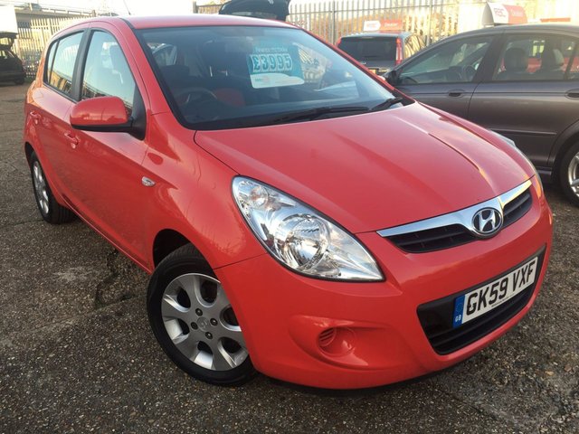 2009 59 Hyundai I20 1.2 COMFORT 5d 77 BHP