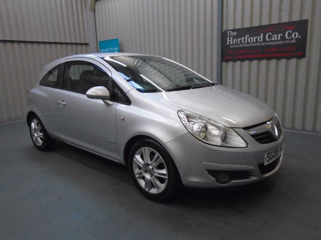 2008 08 Vauxhall Corsa 1.4 DESIGN 3d 90 BHP