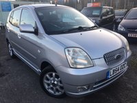 USED 2004 54 KIA PICANTO 1.1 SE 5d 65 BHP 5 door petrol with &pound;30 road tax