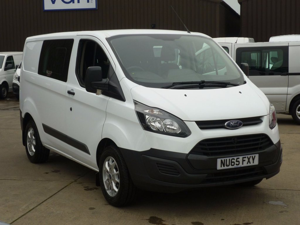 2015 FORD TRANSIT CUSTOM 22TDCi T270 L1 CREW VAN 100 BHP GBP1249500 2015 FORD TRANSIT CUSTOM 22TDCi T270 L1 CREW VAN 100 BHP GBP1249500