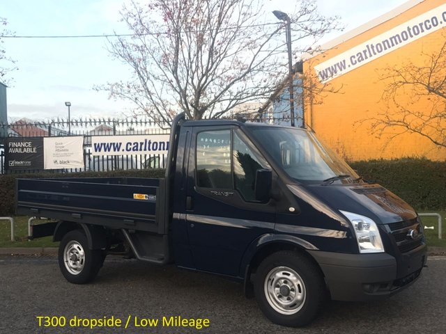2010 60 Ford Transit 2.4 100 T300s Dropside / Pickup [ Low Mileage ] Rwd Free UK Delivery