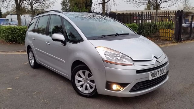 2007 57 Citroen C4 Picasso 1.6 GRAND VTR PLUS HDI EGS 5d AUTO 110 BHP