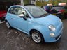 USED 2013 63 FIAT 500 1.2 CONVERTIBLE LOUNGE 3d 69 BHP Very Low Mileage, One Lady Owner from new, MOT until October 2018 (no advisories), Service History + Just Serviced by ourselves, Great on fuel! Only &pound;30 Road Tax!