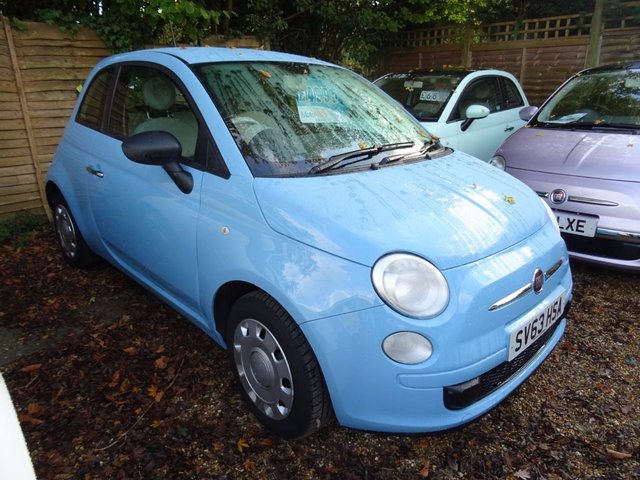 2013 63 Fiat 500 1.2 POP 3d 69 BHP