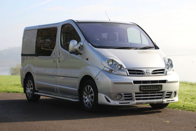 2005 55 Nissan Primastar 2.5 SE SWB   6  SEAT CREW VAN  with NO VAT TO PAY  135 BHP